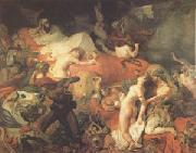 Eugene Delacroix Death of Sardanapalus (mk05) Sweden oil painting artist